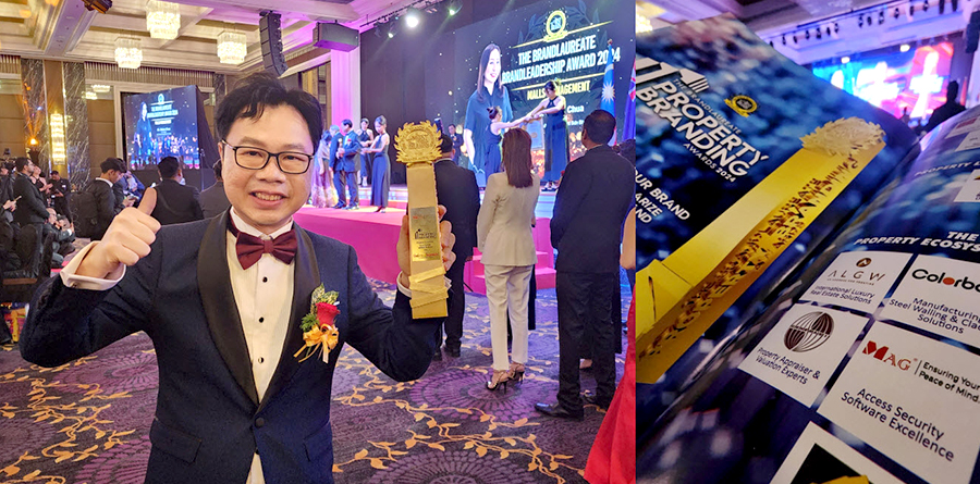 Successful CEO Malaysia Brand Laureate Award MAG Jimmy Low